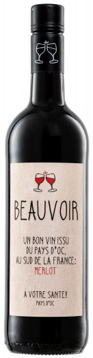 beauvoir merlot pays oc